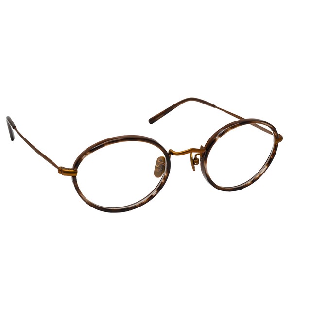 NEW. (ニュー) REVISION  R-12 [C-2 gold brown] 眼鏡