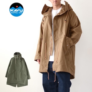 KAVU [カブー] Hooded KV-65 [19821705] フーデッド KV-65・コート・ロング丈アウター・ジャケット・3WAY・アウトドア・キャンプ・ミリタリージャケット・MEN'S / LADY'S [2023AW]