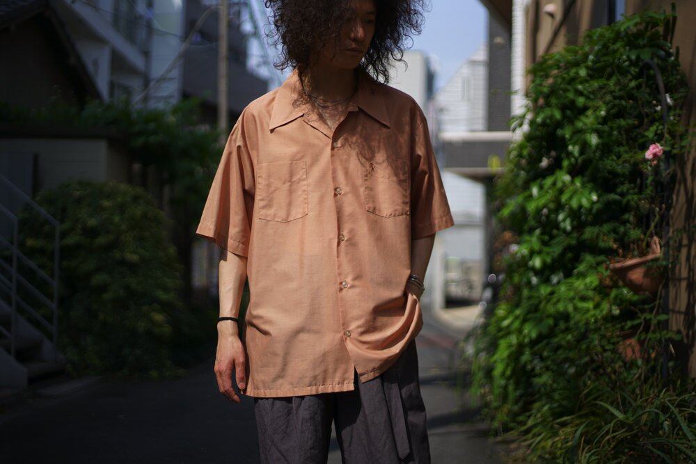 Campus [man-fit by CAMPUS] Vintage S / S Open Collar Shirts [1970s