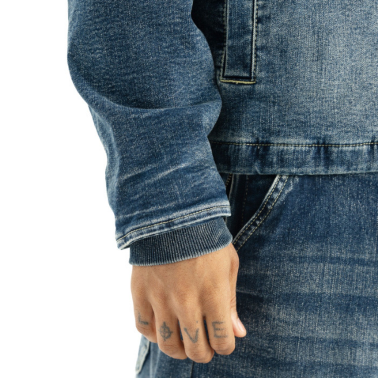 PRO CLUB Denim Zip Foodie Dark Wash - 11