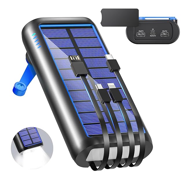 ソーラーパネル 40W ソーラー充電器 2 USB 高速充電 防水 防災