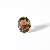 【15号】スモーキークォーツ リング（グラン）