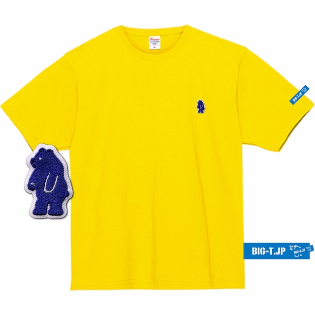 新色！5XLまで！"しがないTシャツ屋"の黄色Ｔシャツ＜※スーパーヘビーTシャツ＞デイジー