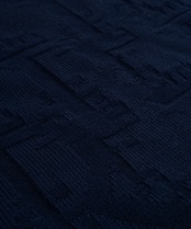 【#Re:room】MONOGRAM JACQUARD BIG CREW KNIT［REK104］