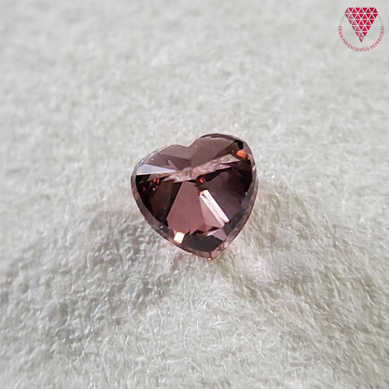 0.114 ct Fancy Deep Pink SI1 CGL 天然 ピンク ダイヤモンド ルース