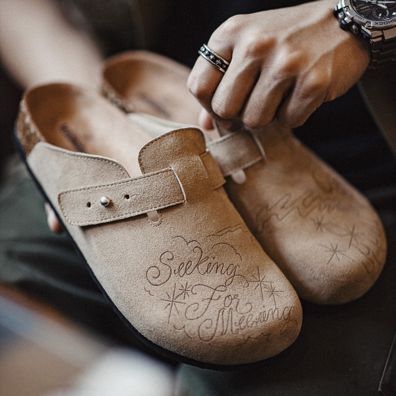 Clog Backstrap Flat Sole ◇H0005