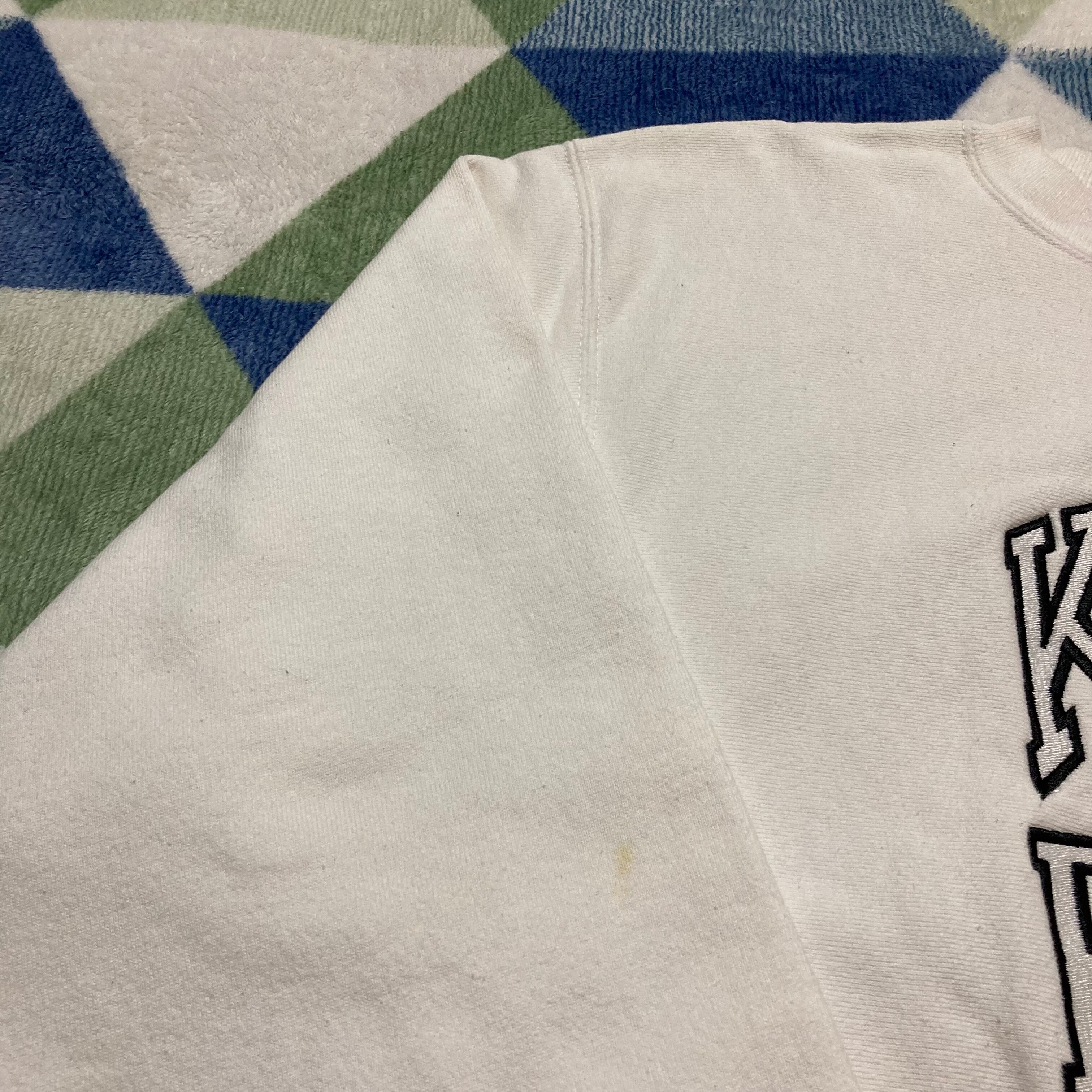 90s Champion KINGS POINT リバースウィーブ 刺繍タグ 白 90s Champion KINGS POINT リバースウィーブ 刺繍タグ 白