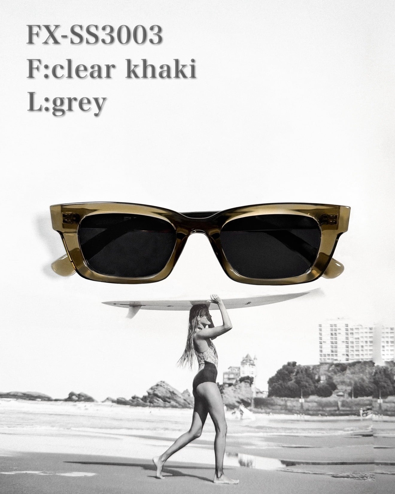 SUAVELE ※サングラス 4color】slim square 3 sunglasses | FLEX公式｜SNSで話題のアイウェア