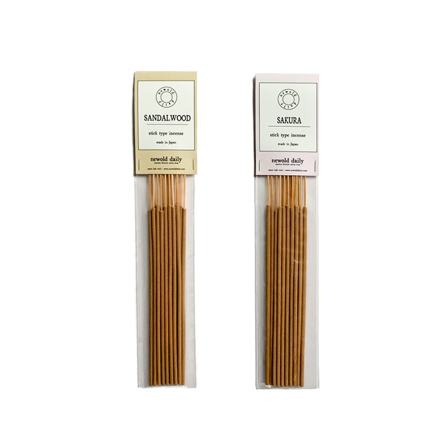 Stick Type Incense - SAKURA & SANDALWOOD