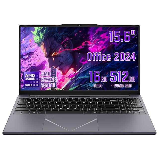 ZENAERO ノートパソコン office 2024搭載 15.6型 3020e APU内蔵 最大