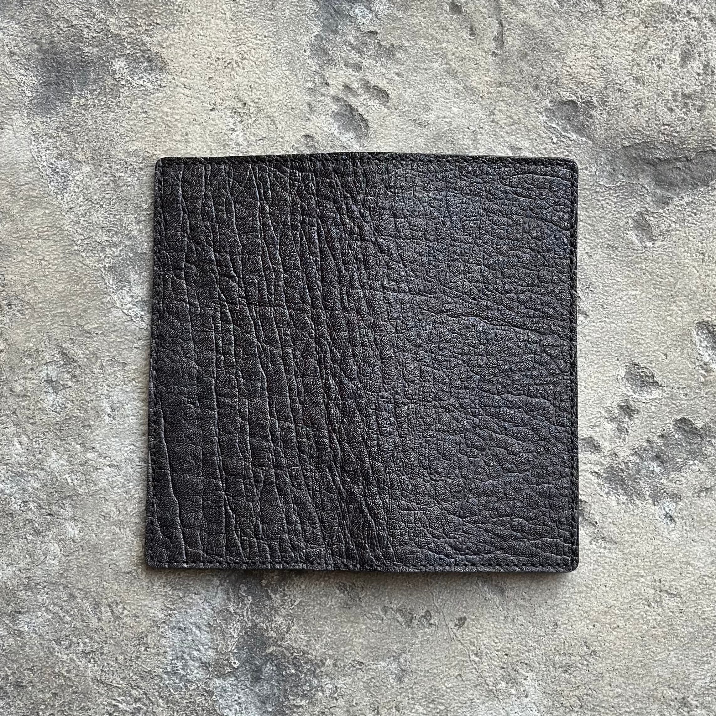 未使用級✨KC,s ケイシイズ エレファント　レザー　ウォレット　ブラック 26040326627b485f7f48ba18e17d80