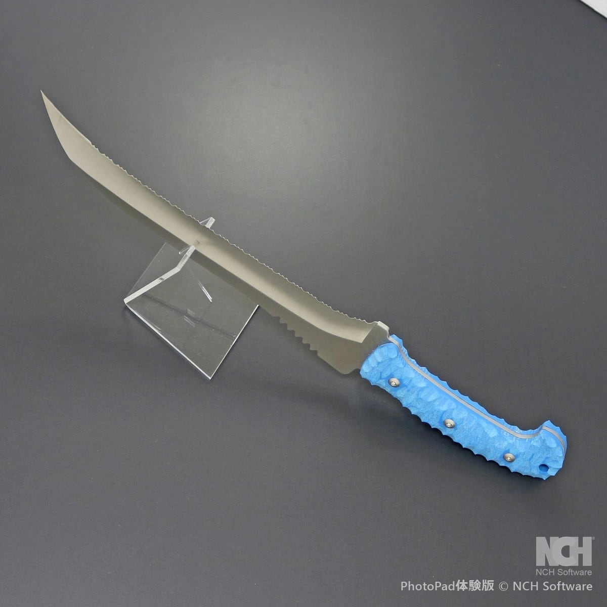 KC-579 兼常作 高級ステンレス鋼 麺切庖丁 赤合板柄 包丁 300mm | 岐阜