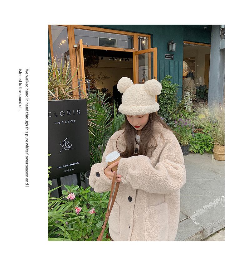 ウールニットオータムウィンター 帽子 大人ガーリー スウィート キュート カジュアル 秋物 冬物 ブラック・アイド・ピーズ26716459534