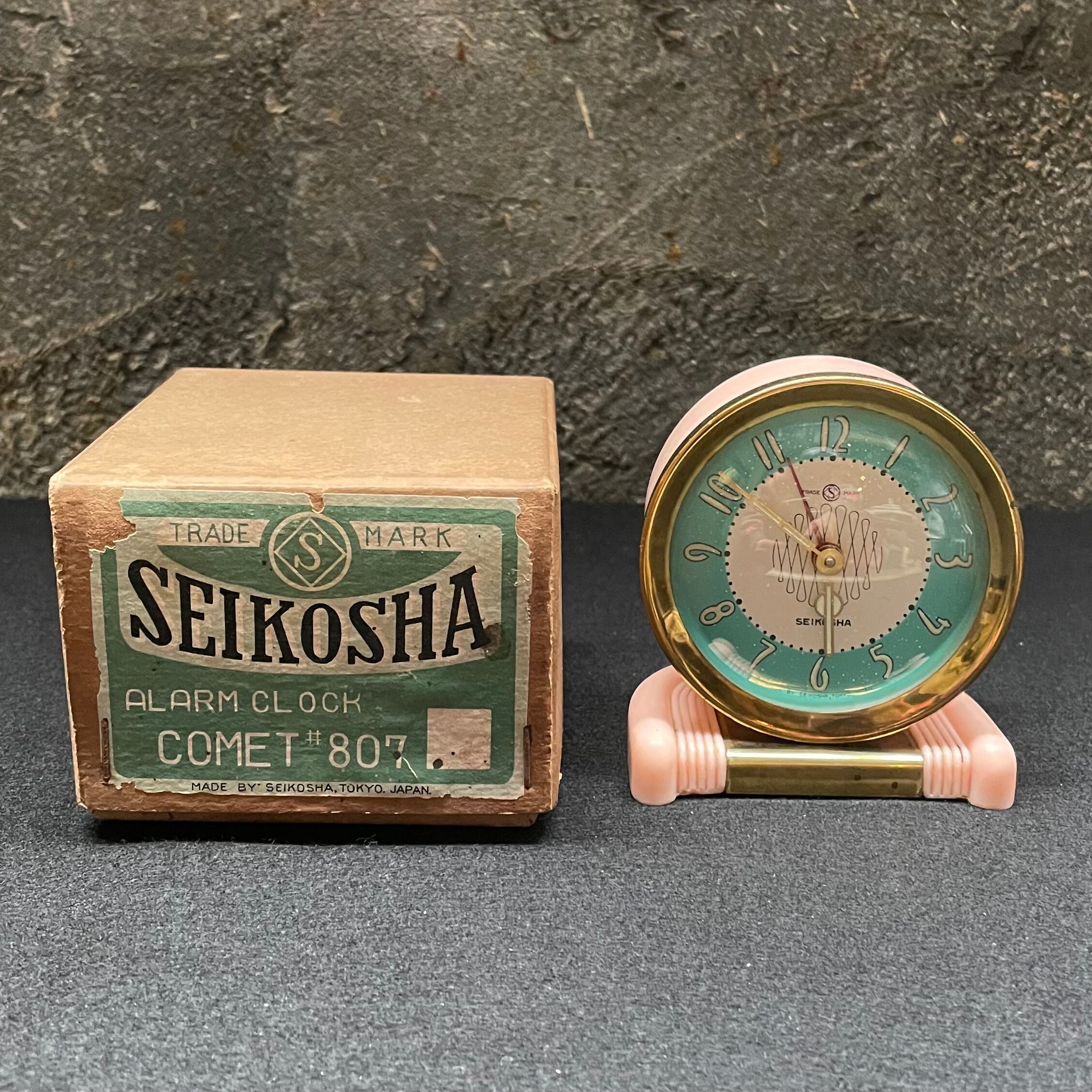 Japan Vintage SEIKO 精工舎 アンティーク 置き時計 目覚まし Japan Vintage SEIKO 精工舎 アンティーク 置き時計 目覚まし