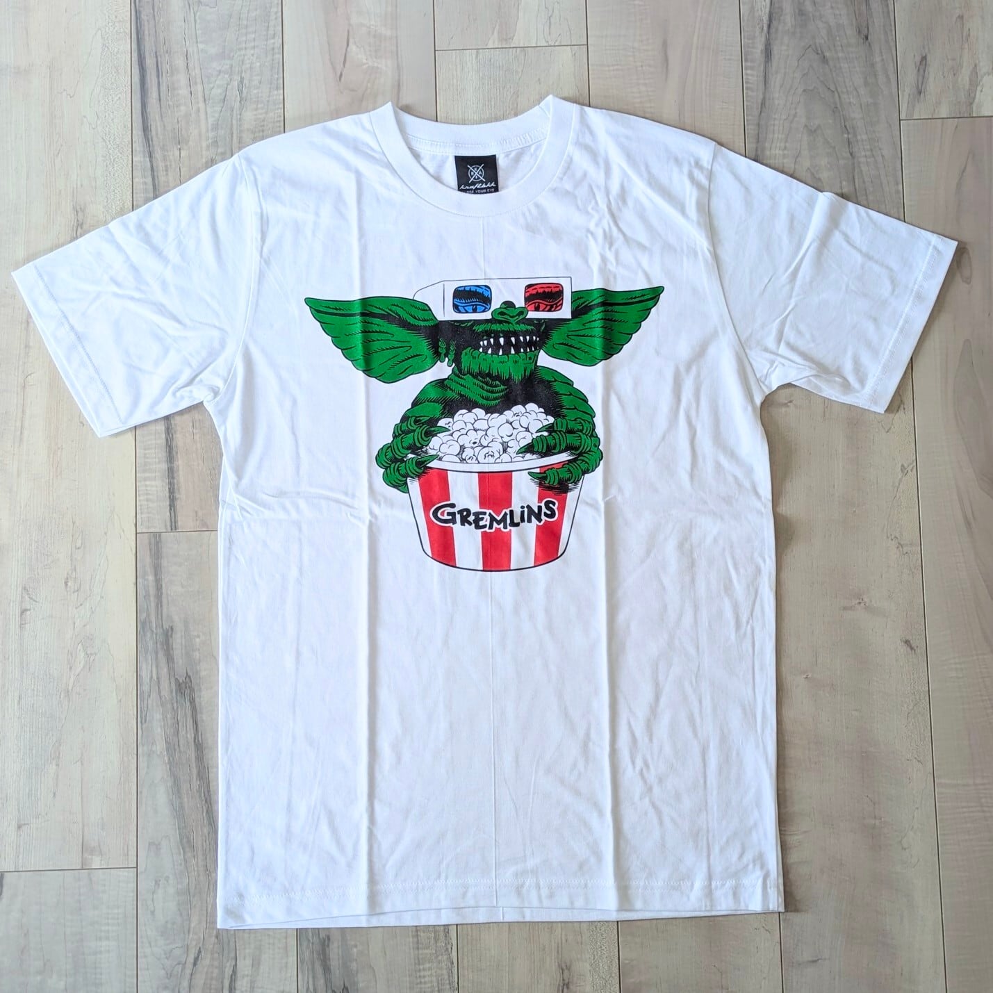 【グレムリン ( Gremlins ）】ポップコーン / ハイホー / モグワイ / 映画Tシャツ 〚アメリカン雑貨 アメトイ〛