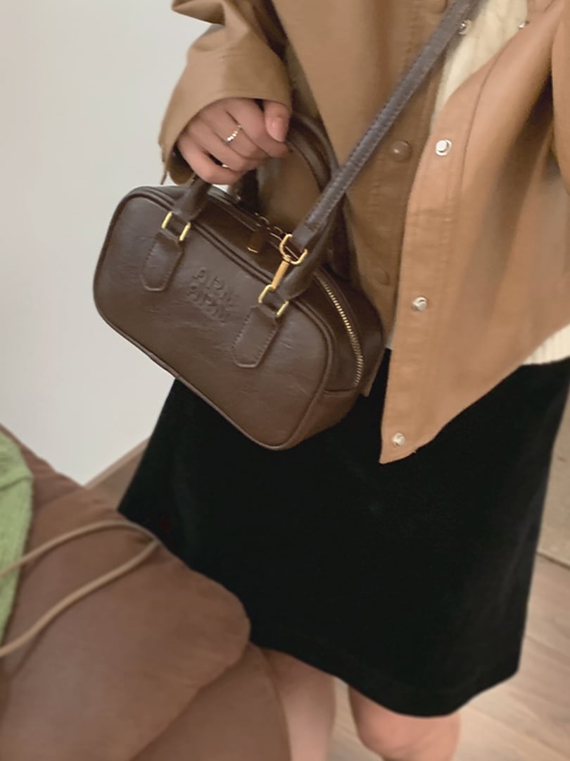 レトロスモールボストンバッグ LK1493 | Like a