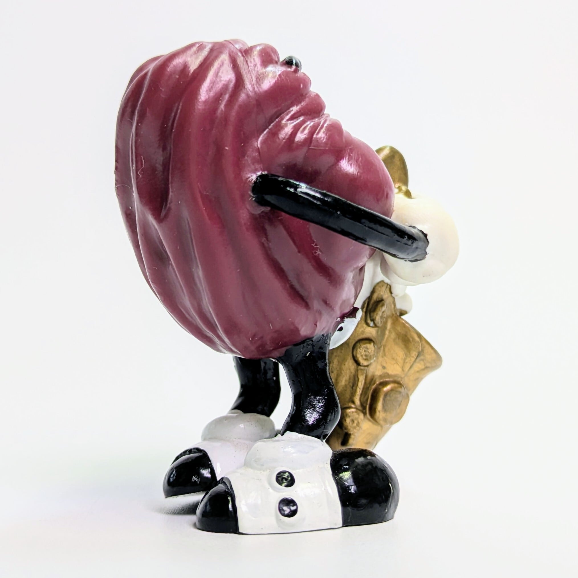 ☆ VINTAGE ☆ 1987年製【California Raisins(カリフォルニアレーズン)】 Saxophone Player PVC フィギュア ビンテージトイ 〚アメリカン雑貨 アメトイ〛