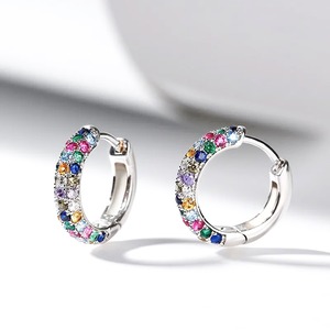 【数量限定】マルチカラージルコニアピアス