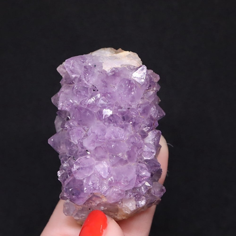 ウルグアイ産 アメジスト クリスタル 79.8g AMT228 鉱物 天然石 原石
