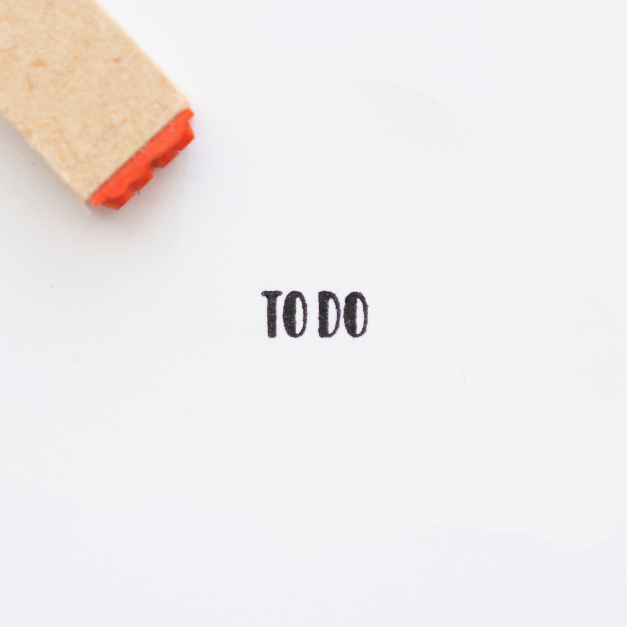 【小さな文字】TO DO | はんこ