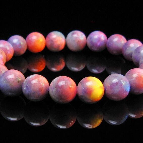 ハックマナイト ブレスレット 10mm一点物 おまかせ便 111-49427