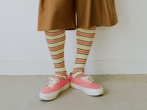 Border line wool Long women