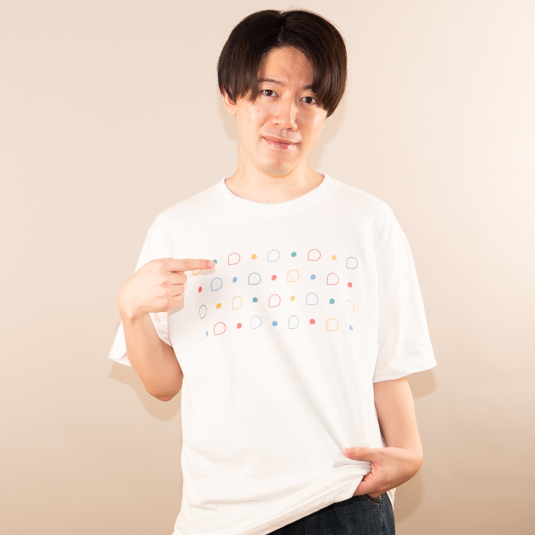 Chatwork Focus Bubble Tシャツ（White）の画像