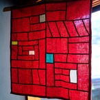 【GYAFUN】ちゅうくらいのポジャギ「レッド2」