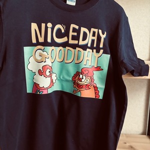 【niceday goodday】Tシャツ