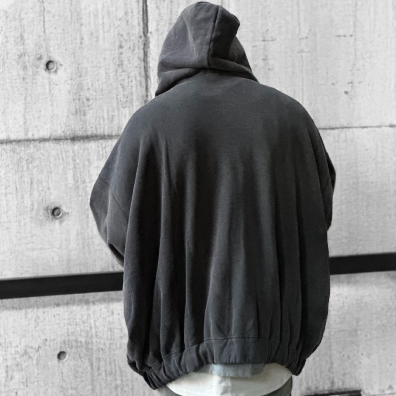 【R13】JUMBO HOODIE(BLACK) - 9