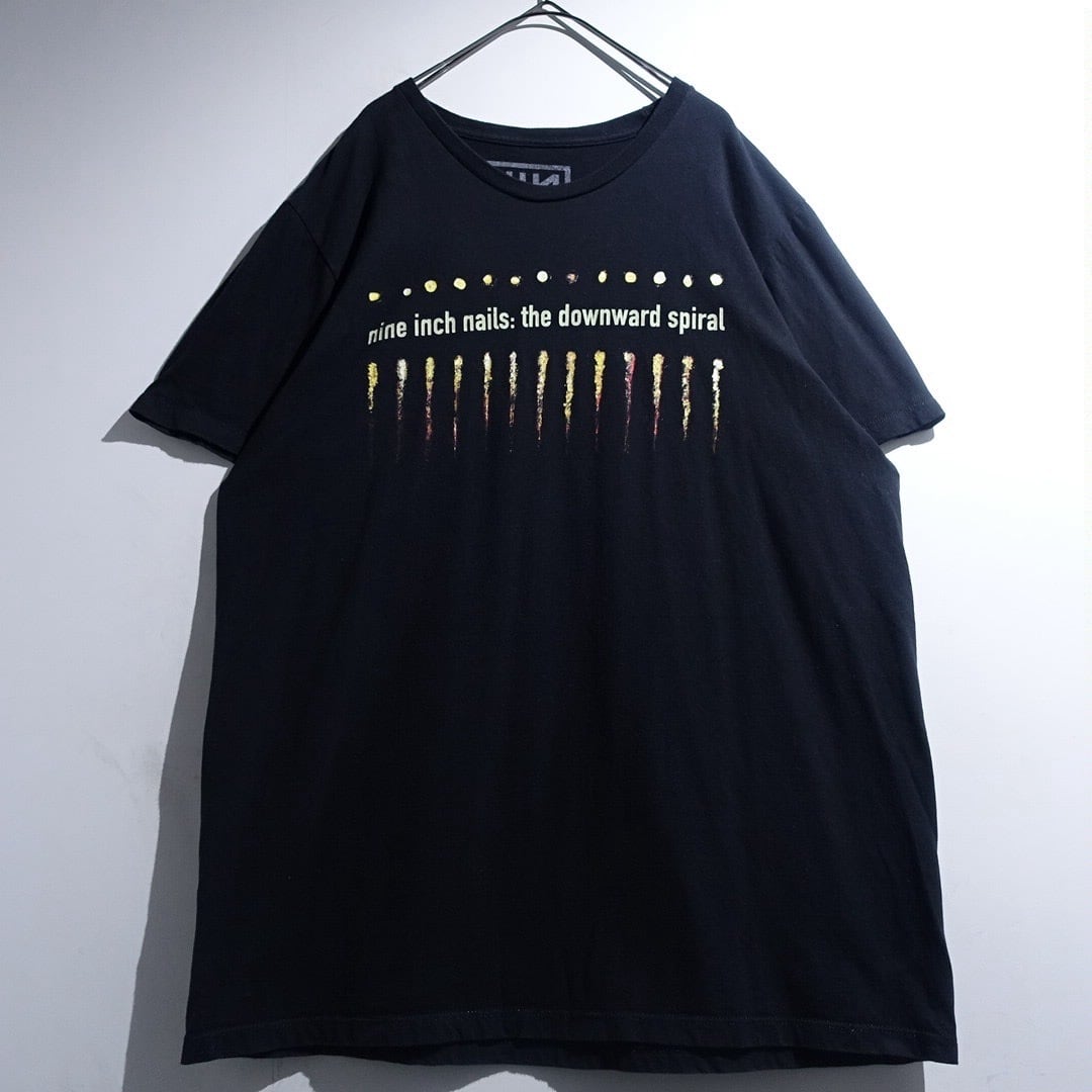 "Nine Inch Nails" Black Print Design Band T-Shirt