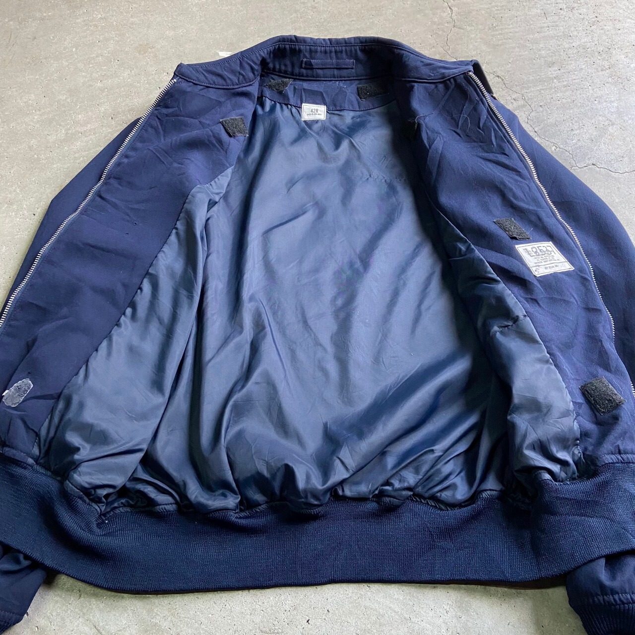 90年納品 DSCP U.S.NAVY 米軍実品 ユーティリティジャケット 42R 