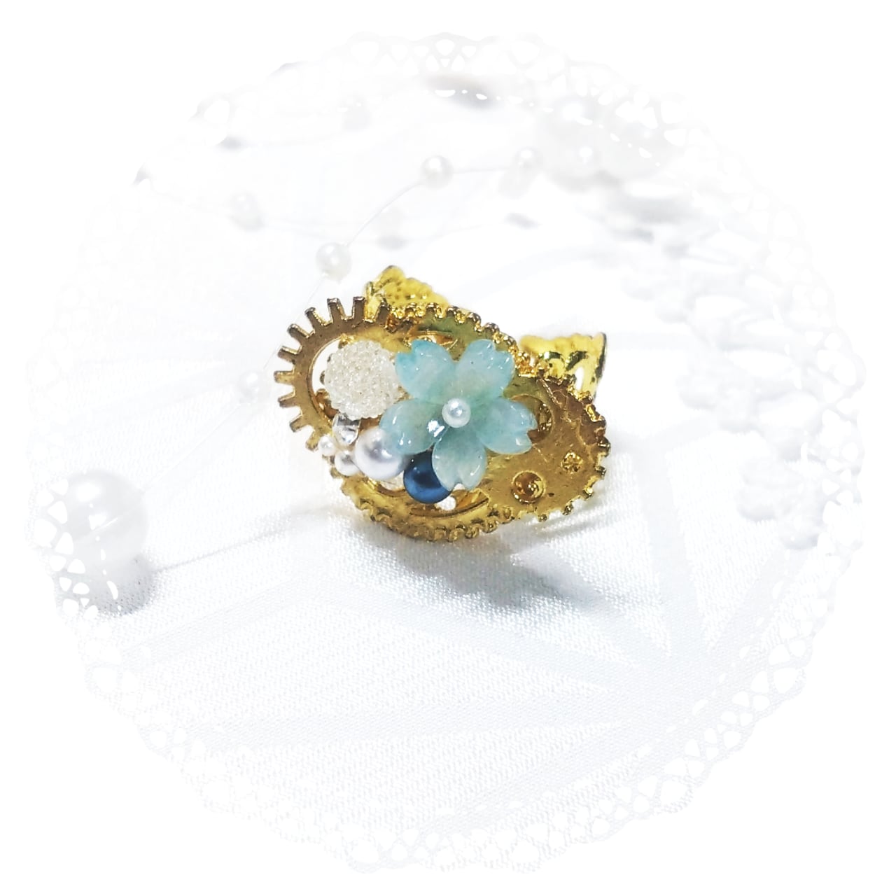 【リング】円環のまんなかに桜咲く