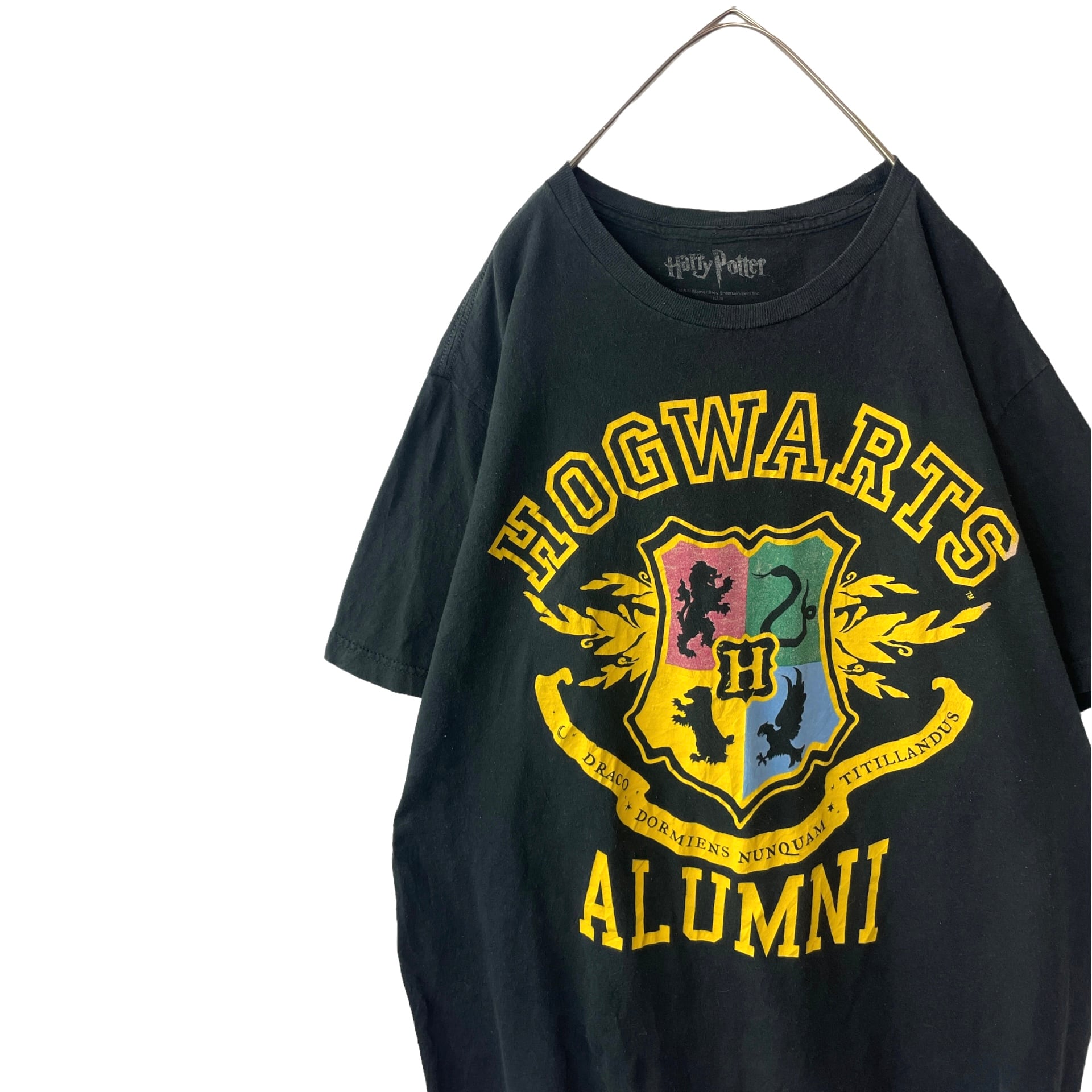 US古着 ハリーポッター ホグワーツ エンブレムロゴ Tシャツ