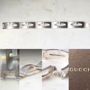 GUCCI curved G link bracelet