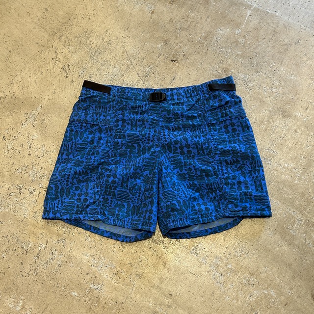 PATAGONIA 総柄 RIVER SHORT NAVY