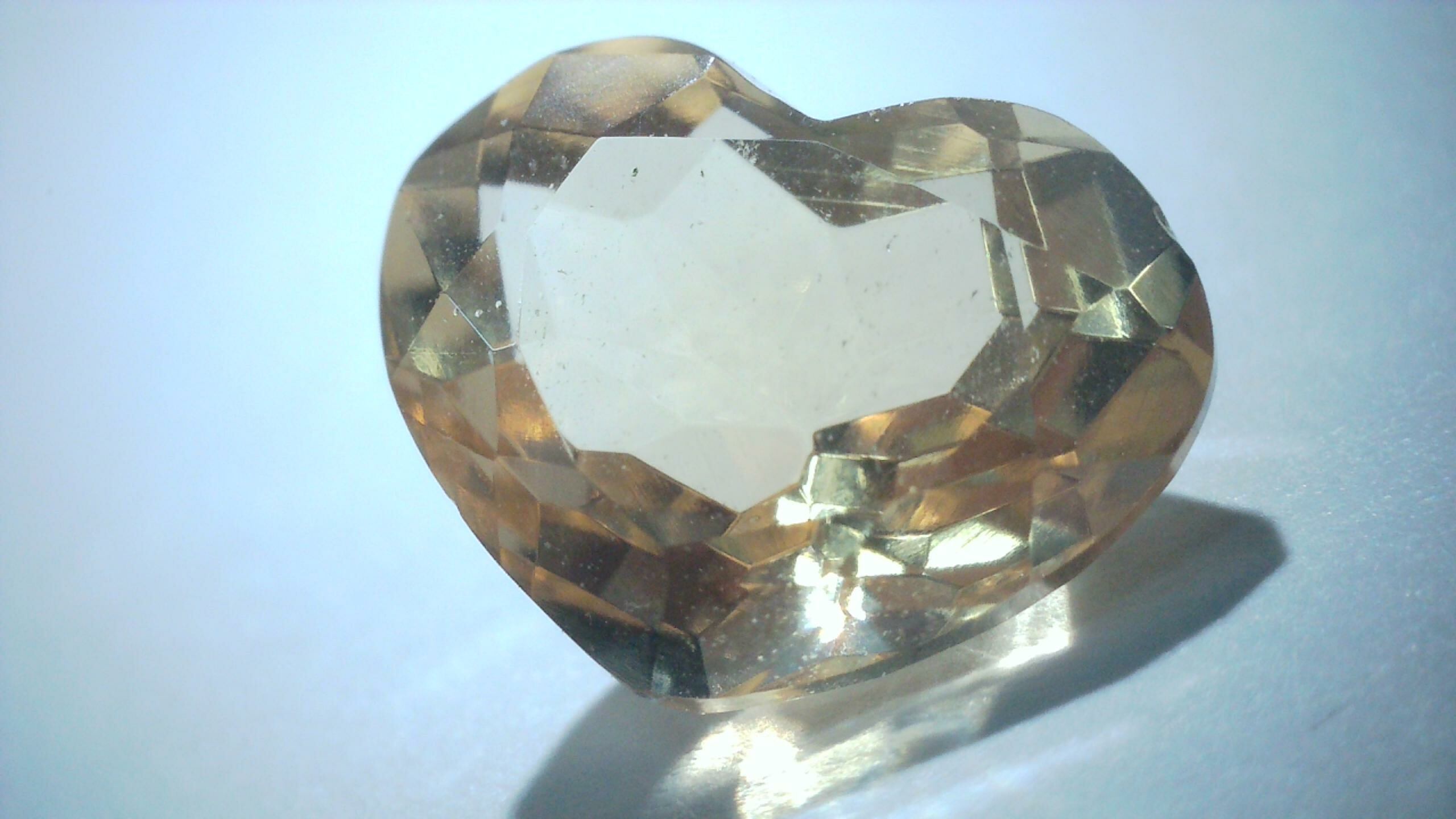 シトリン（ハートカット） 2.03ct [C13‐608] | differencee(ディファ
