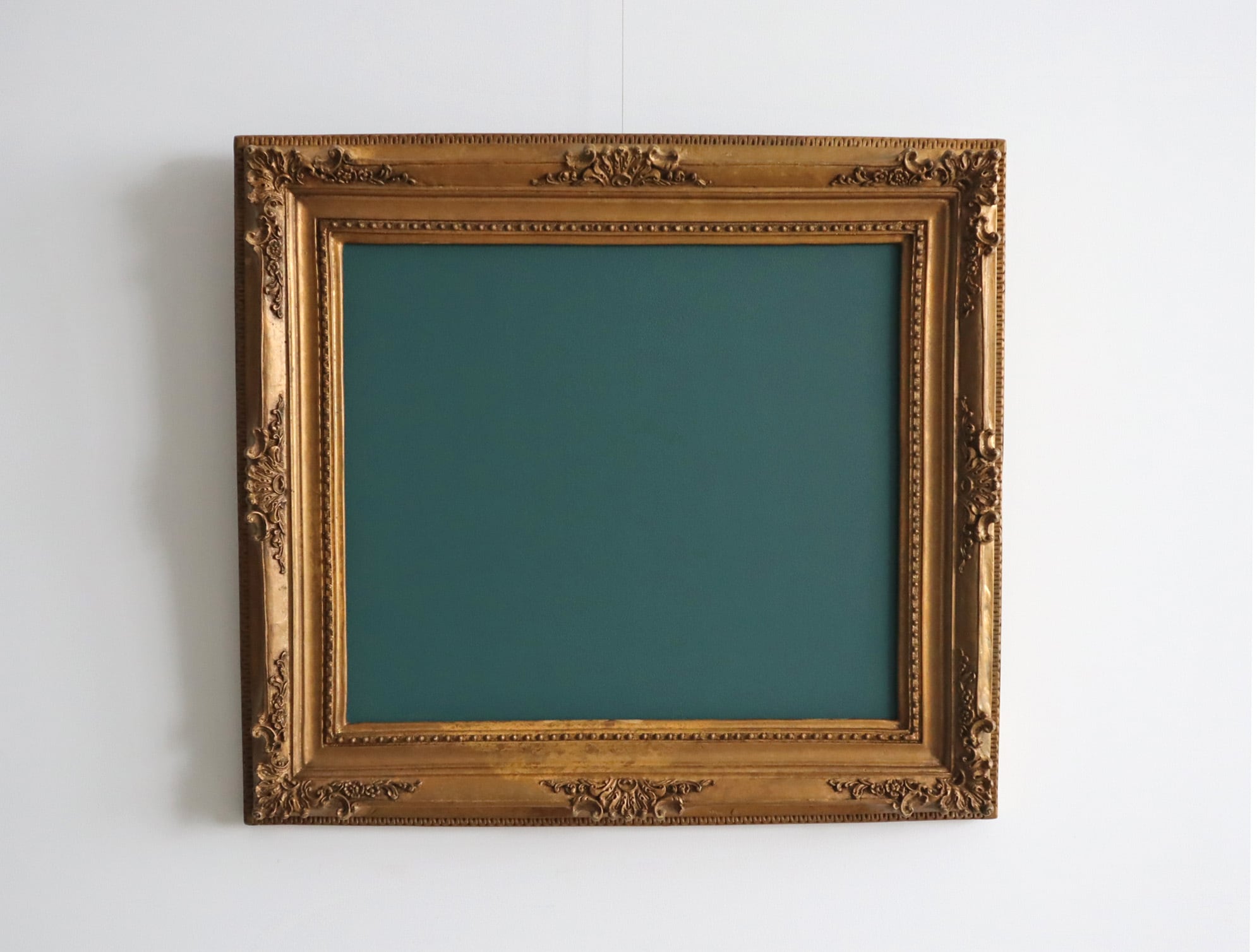 【送料無料】 ヴィンテージフレーム チョークボード グリーン