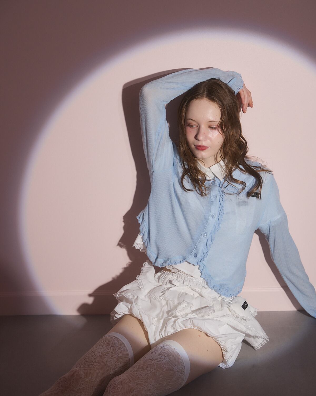 S/S フリルシアーカーディガン | lilLilly official webstore