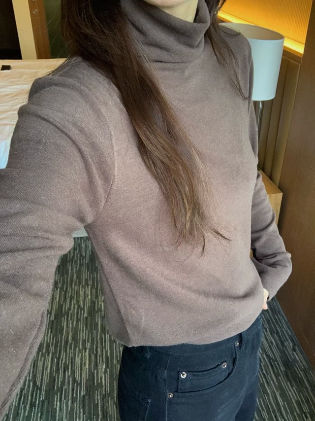 (予約) fl lanel / Heat wool polar tee 4color