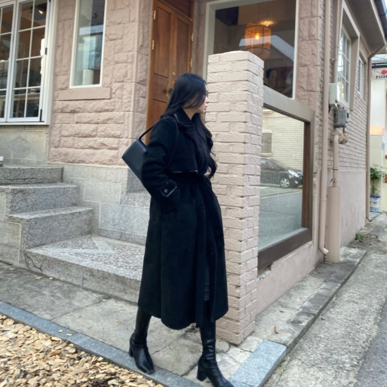 ounce 韓国 ムスタン コート MURET ムスタン コート ounce - メルカリ