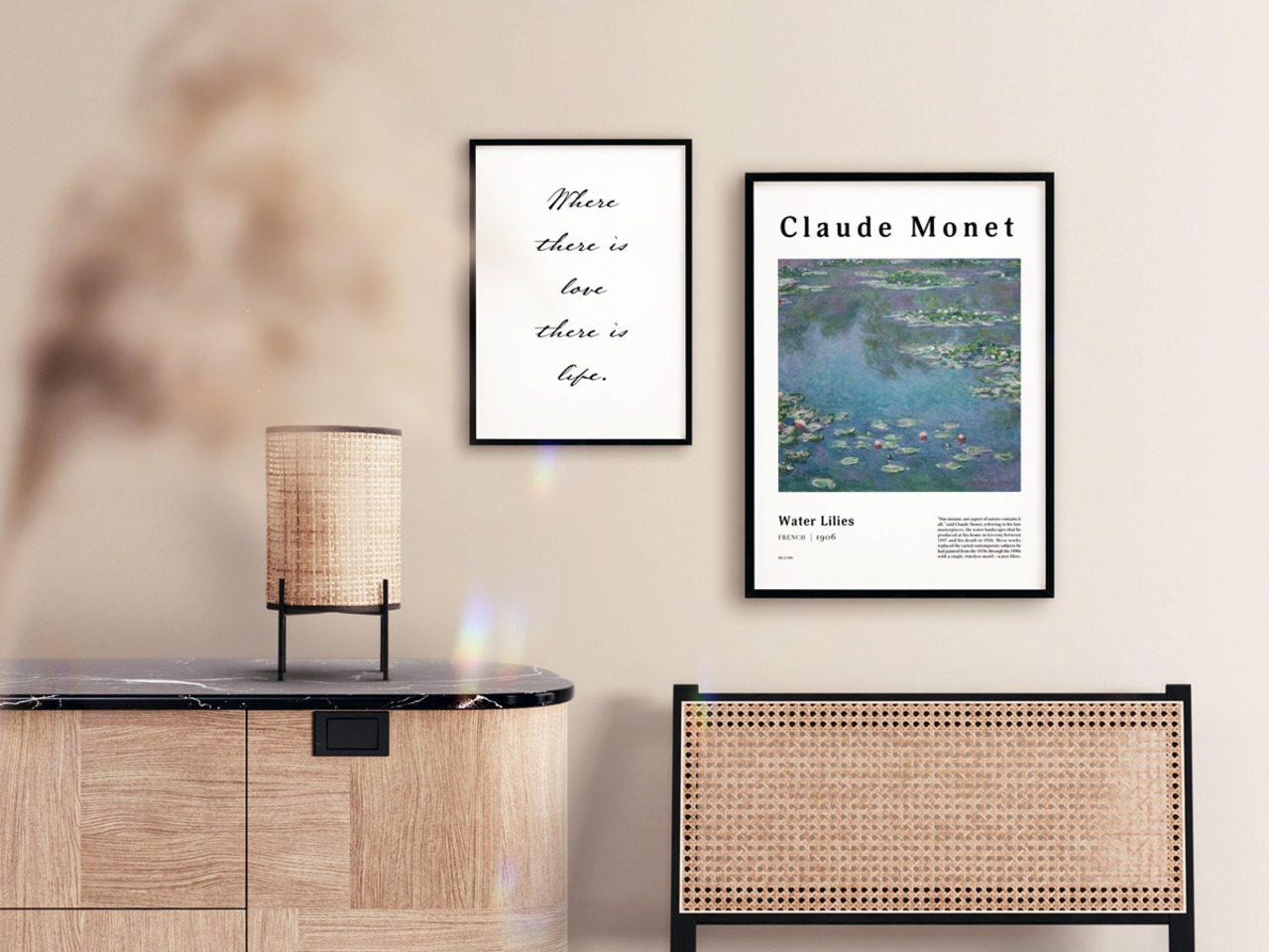 typography | AP016 | アートポスター タイポグラフィ メッセージ モノトーン モノクロ - 4