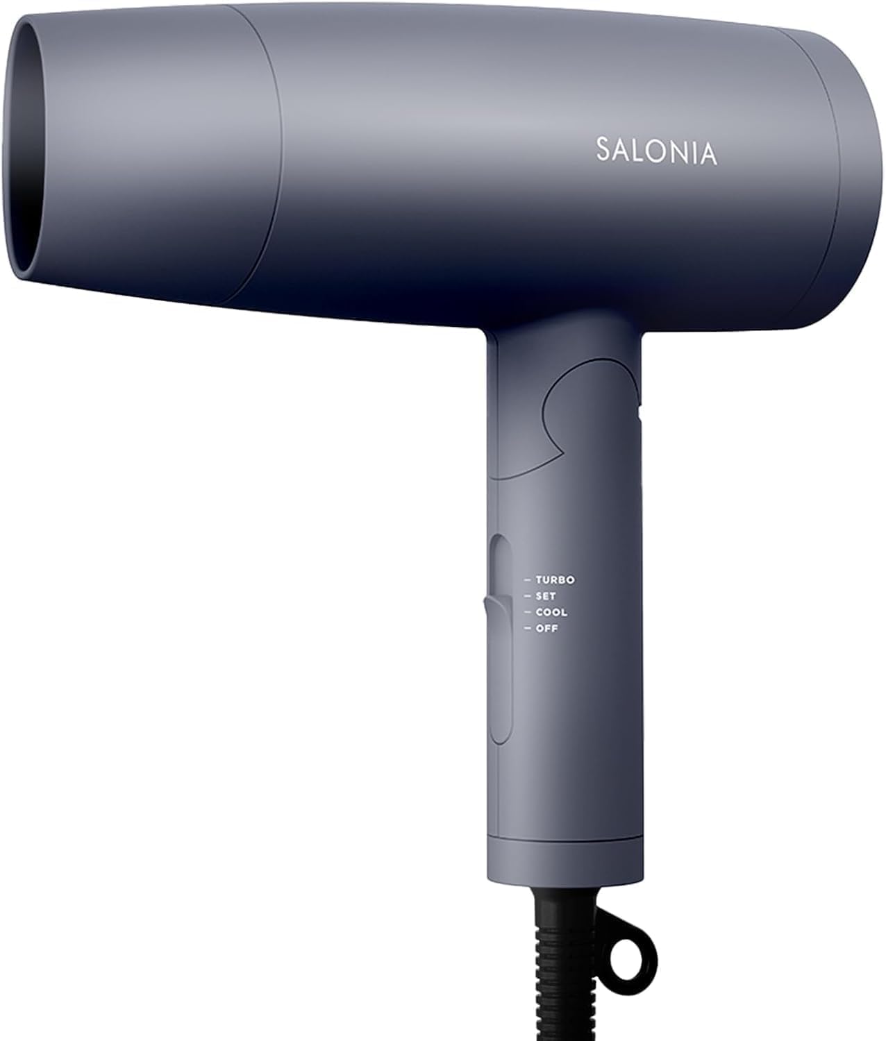 【新着特価】SALONIA サロニア スピーディーイオン ドライヤー 大風量 速乾 軽量 マイナスイオン ヘアドライヤー SL-013AGR グレー