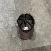 dog embroidery fade 6 panel cap