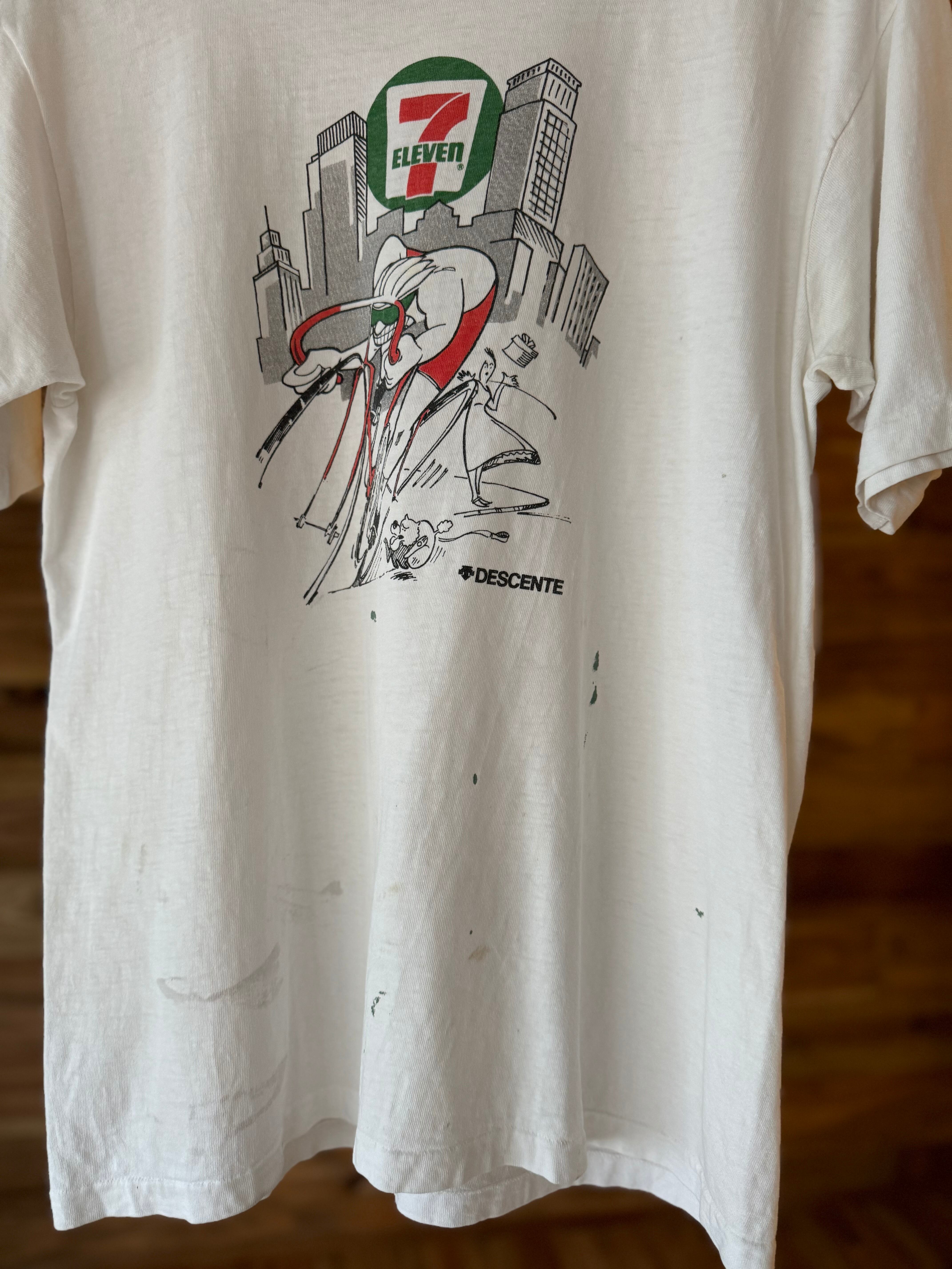 ONEITA DESCENTE Seven eleven セブンイレブン Tee Tシャツ ONEITA DESCENTE Seven eleven セブンイレブン Tee Tシャツ