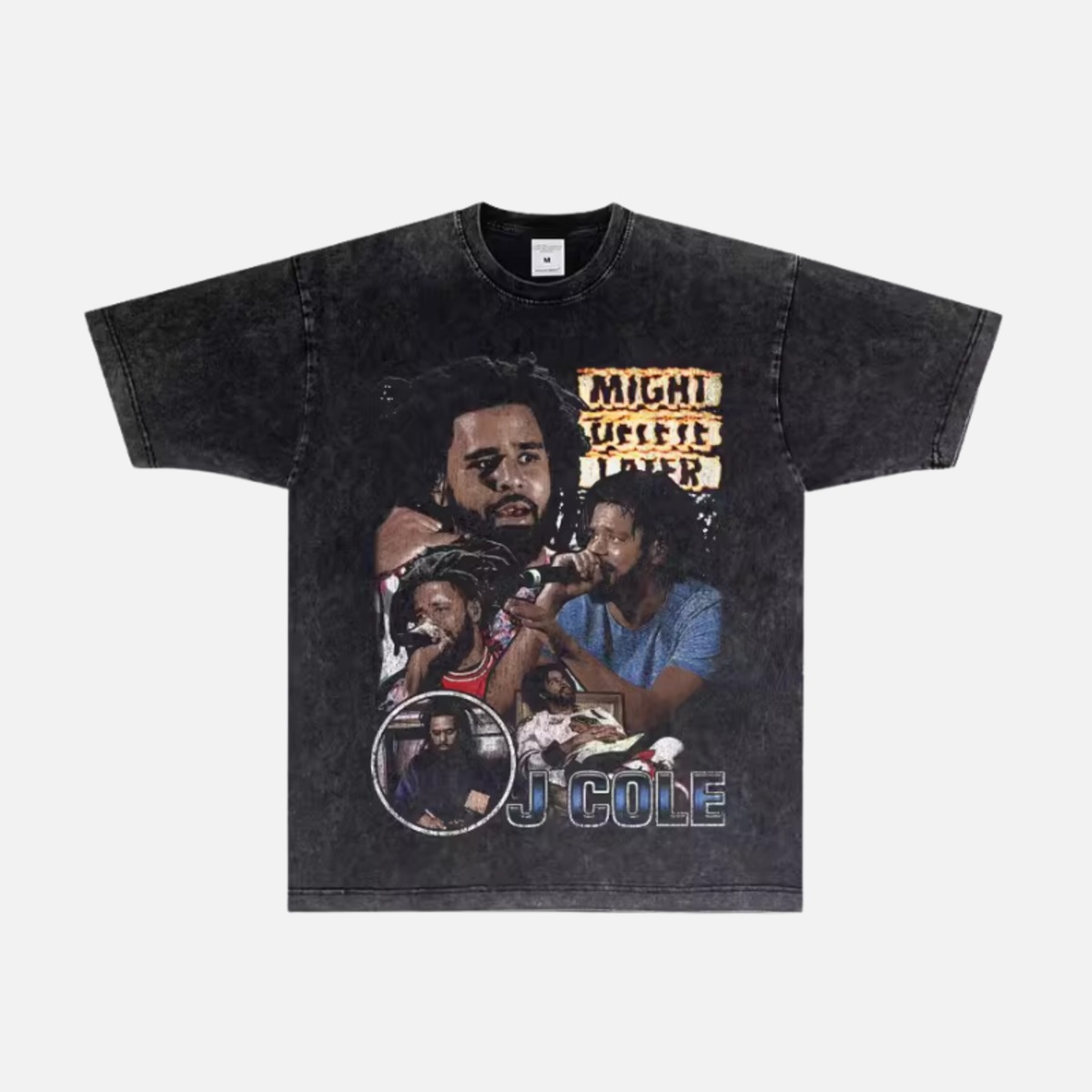【FLEX1261】J. Cole Vintage Finished Tee | FLEX MADE | フレックスメイド
