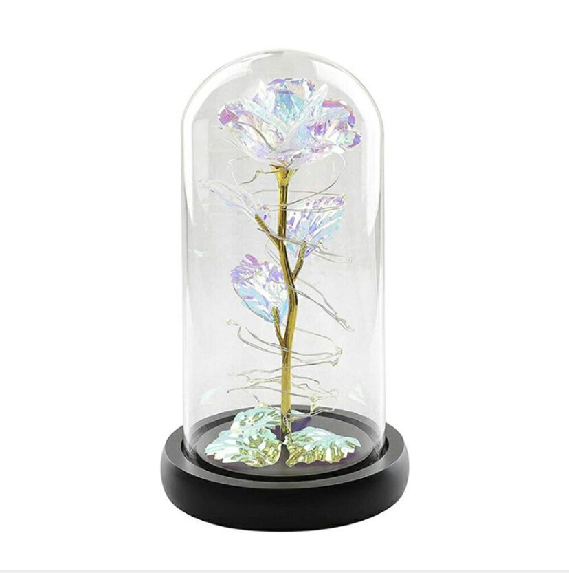 照明 薔薇 ガラスドーム LED 3D オブジェ 雑貨 玄関 インテリア 照明 薔薇 #ガラスドーム #LED #3D #オブジェ #雑貨 #玄関インテリア