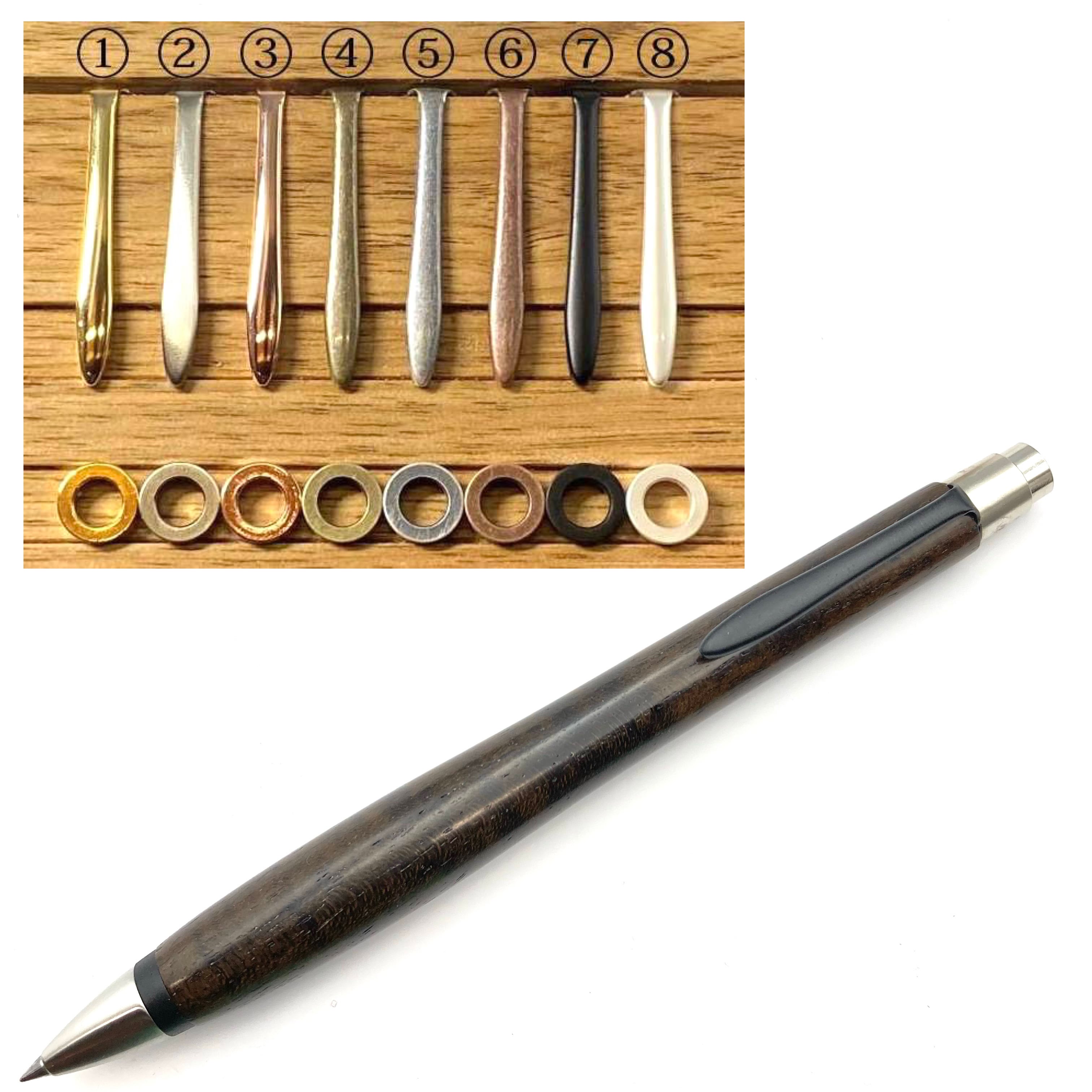 ウッドペンクラフト 小笠原桑縮杢ショートボールペン