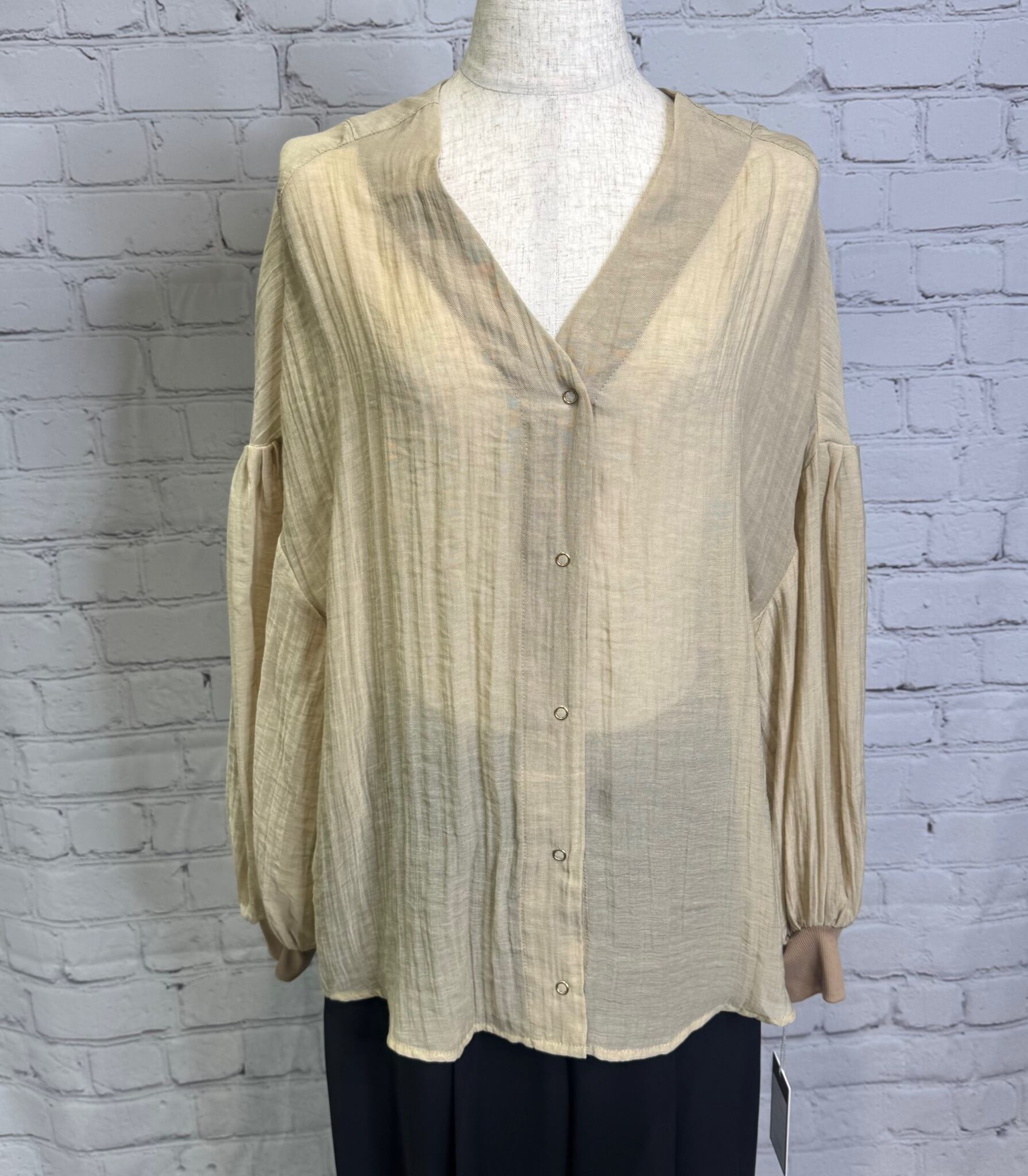 SALE!ayane アヤン 楊柳シアーシャツ 855750