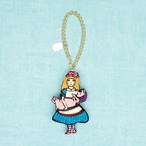 刺繍チャームブローチ 不思議の国のアリス